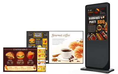Digital Signage อุปกรณ์ที่จะช่วยเพิ่มมูลค่า ลดต้นทุน เพิ่มกำไร ให้กับธุรกิจร้านกาแฟ