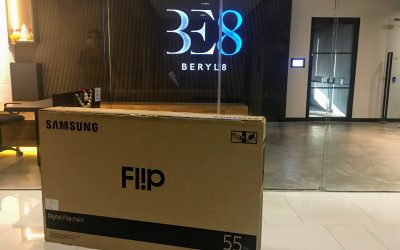 BERYL 8 PLUS ใช้ Samsung FLIP พลิกการประชุม สู่ยุคเทคโนโลยี