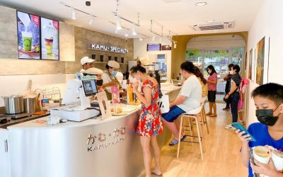 KAMU KAMU ร้านชานมไข่มุกสาขา บองมาร์เช่ มาร์เก็ตพาร์ค