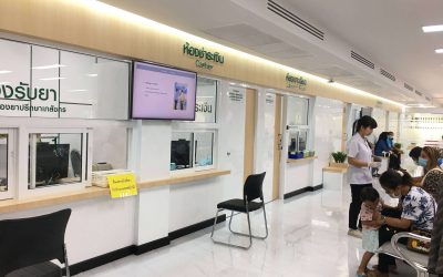 [ผลงาน] Digital Signage ส่วนสำคัญของการสื่อสารยุคใหม่ โรงพยาบาลองครักษ์ เลือกใช้ประชาสัมพันธ์ทั่วโรงพยาบาล