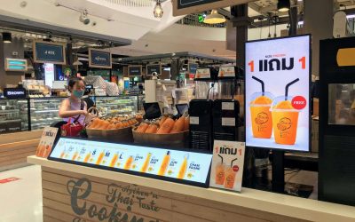 [ผลงาน] Oranginal น้ำส้มคั้นPremium แท้ 100% Digital Signage แสดงโปรโมชั่นสินค้า ดึงดูดความสนใจ ช่วยเพิ่มยอดขาย