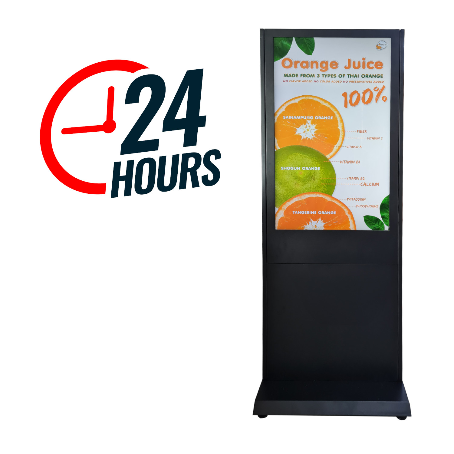 dSiGNAGE Digital Kiosk Samsung ทำงาน 24 ชั่วโมง