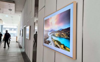 Business Frame การแสดงผลเหนือกว่างานประชาสัมพันธ์ทั่วไป แนวคิดการแสดงผลของ Digital Signage แบบใหม่ที่โรงพยาบาลบ้านแพ้ว