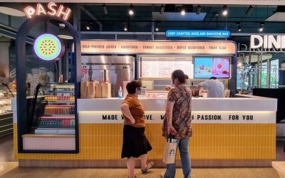 PASH Juice น้ำผลไม้สกัดเย็น เลือกใช้จอ Digital Signage เพื่อโปรโมทสินค้าและโปรโมชั่น แทนป้ายกระดาษแบบเดิม จาก dSiGNAGE